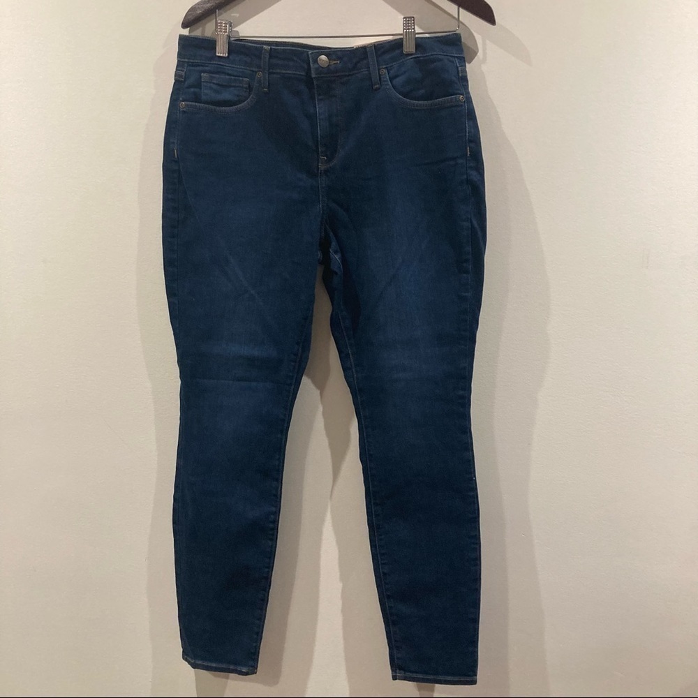 NYDJ Sz 12 NOT YOUR DAUGHTERS JEANS Ami Skinny High Rise Dark Wash Sz NWT